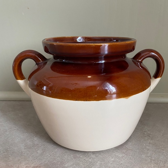 Vintage McCoy Bean Pot Style 342 - Picture 3 of 5